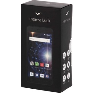 фото Смартфон vertex impress luck 3g black