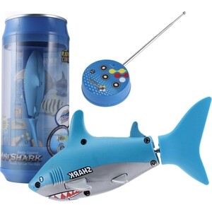 фото Create toys радиоуправляемая рыбка-акула (синяя, водонепроницаемая в банке) - 3310b-2
