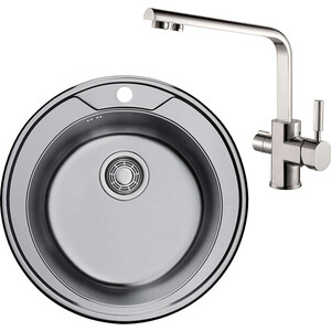 

Кухонная мойка и смеситель Omoikiri Asida 51 IN , Kaiser Decor нержавеющая сталь (4993785, 40144-5), Asida 51 IN , Kaiser Decor нержавеющая сталь (4993785, 40144-5)