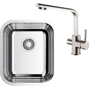 

Кухонная мойка и смеситель Omoikiri Omi 36-U/I IN , Kaiser Decor нержавеющая сталь (4993485, 40144-5), Omi 36-U/I IN , Kaiser Decor нержавеющая сталь (4993485, 40144-5)
