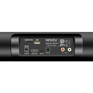 Саундбар Ginzzu GM-502, 2x15W+30W/HDMI/RCA/Optical/BT/USB/ ДУ