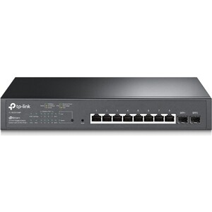 Коммутатор TP-Link JetStream 10-Port Gigabit Smart Switch коммутатор mikrotik cloud router switch crs326 24g 2s rm