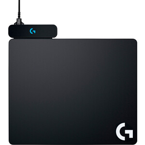 фото Коврик для мыши logitech wireless charging pad powerplay