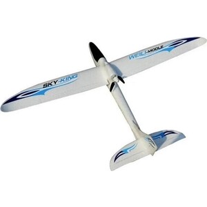 Радиоуправляемый планер WLTOYS F959S Sky King 6-AXIS GYRO 2.4G - F959S-BLUE - фото 3