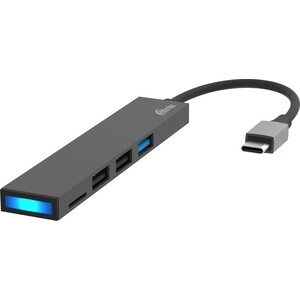 

USB 3.0 Type-C разветвитель-картридер Ritmix CR-4314 Metal, CR-4314 Metal