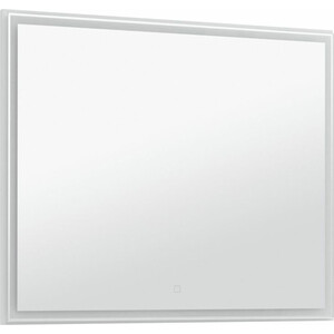 Зеркало Aquanet Nova Lite 100 с подсветкой, белый глянец (242622) зеркало для ванной aquanet мокка с подсветкой 96 5x83 см белый глянец