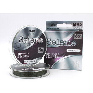 

Шнур плетеный Shii Saido Selene 8X, L-150 м, d-0,165 мм, test-7,25 кг, mosgreen, Selene 8X, L-150 м, d-0,165 мм, test-7,25 кг, mosgreen