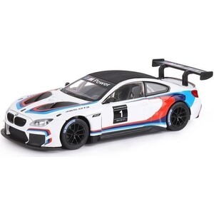 

Машина Автопанорама BMW M6 GT3, белый, масштаб 1:24, свет, звук - JB1200218, BMW M6 GT3, белый, масштаб 1:24, свет, звук - JB1200218