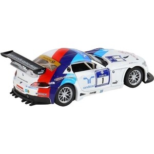 Машина Автопанорама BMW Z4 GT3, белый, масштаб 1:32, свет, звук, инерция - JB1251302 - фото 2