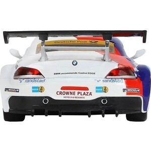 Машина Автопанорама BMW Z4 GT3, белый, масштаб 1:32, свет, звук, инерция - JB1251302 - фото 4