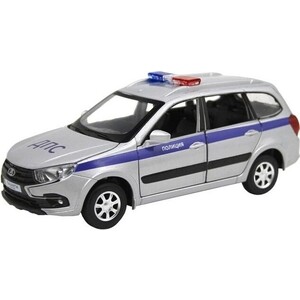 

Машина Автопанорама LADA GRANTA CROSS *Полиция*, серебро, масштаб 1:24, свет, звук - JB1251202, LADA GRANTA CROSS *Полиция*, серебро, масштаб 1:24, свет, звук - JB1251202