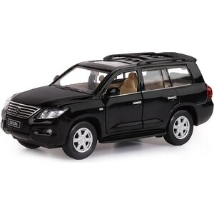 

Машина Автопанорама Lexus LX570, черный, масштаб 1:32, свет, звук, инерция - JB1251142, Lexus LX570, черный, масштаб 1:32, свет, звук, инерция - JB1251142