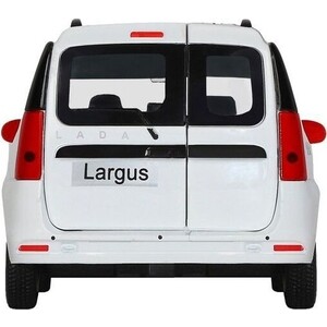 Машина Автопанорама Яндекс.Такси LADA LARGUS, белый, масштаб 1:24, свет, звук - JB1251343 - фото 3