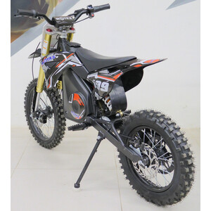 Электромотоцикл MOTAX Мини кросс 1500W Черно-красный - фото 2