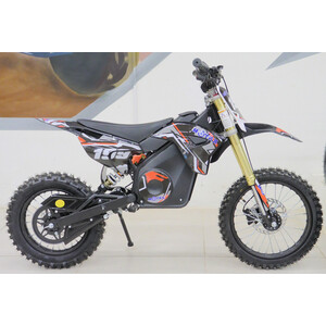 Электромотоцикл MOTAX Мини кросс 1500W Черно-красный - фото 5