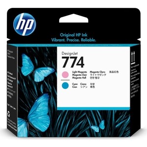 Картридж струйный HP 774 P2V98A светло-пурпурный/светло-голубой (775мл)