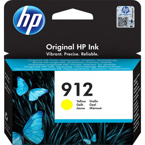 Картридж струйный HP 912 3YL79AE желтый (315стр.) картридж струйный hp 912 3yl77ae голубой 315стр для hp officejet 801x 802x