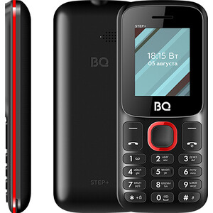 Мобильный телефон BQ 1848 Step+ Black/Red 1848 Step+ Black/Red - фото 1