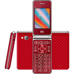 Мобильный телефон BQ 2445 Dream Dark Red - фото 1