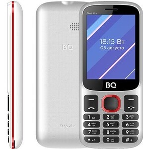 Мобильный телефон BQ 2820 Step XL+ White/Red 2820 Step XL+ White/Red - фото 1
