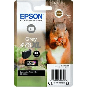 

Картридж Epson Singlepack Grey 478XL Claria Photo HD Ink (C13T04F64020), Singlepack Grey 478XL Claria Photo HD Ink (C13T04F64020)