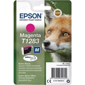 Картридж Epson I/C for S22/SX125 magenta (C13T12834012)