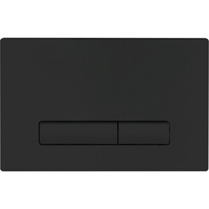 Кнопка смыва BelBagno Genova черная матовая Tocco Morbido (BB021-GV-NERO.M) душевая дверь aquame 120х195 прозрачная черная матовая aqm7108 2 12