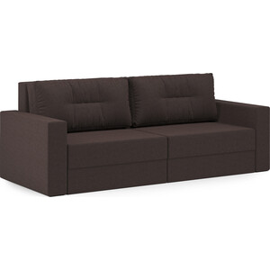 Диван-кровать Шарм-Дизайн Норд рогожка коричневый диван угловой мебелико белла у микровельвет коричневый правый