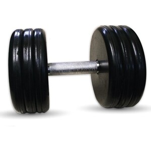 

Гантель MB Barbell ''классик'' с вращающейся ручкой хром 35 кг, "классик" с вращающейся ручкой хром 35 кг