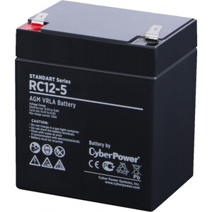 Аккумуляторная батарея CyberPower Standart Series RC 12-5 аккумуляторная батарея cyberpower standart series rc 12 40