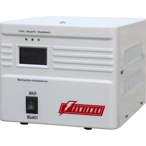 Стабилизатор PowerMan AVS 1000A стабилизатор напряжения стар 10000 релейный точность 6% 10000 ва
