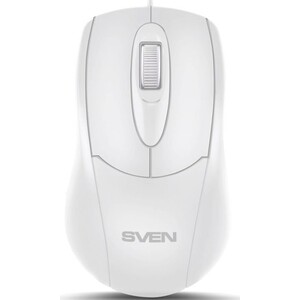 

Мышь Sven RX-110, цвет белый (SV-016685), RX-110, цвет белый (SV-016685)