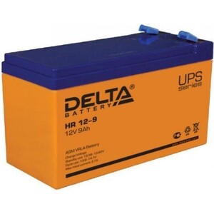 Аккумулятор для ИБП Delta HR 12-9 (HR 12-9) аккумулятор для ибп delta dtm 12032 3 2 а ч 12 в dtm 12032