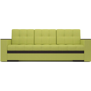 Еврокнижка Mebel Ars Атланта зеленый (2350/860/1000) ППУ диван еврокнижка мебелико сатурн микровельвет зеленый