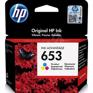 Картридж струйный HP 653 3YM74AE многоцветный (200стр.) (3YM74AE) струйный картридж для hp deskjet plus ink advantage 6075 6475 t2