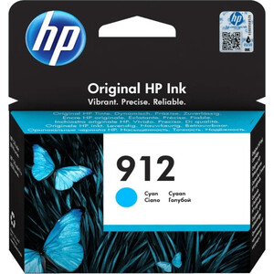 Картридж струйный HP 912 3YL77AE голубой (315стр.) (3YL77AE) картридж струйный hp 963 3ja23ae голубой 700стр 3ja23ae