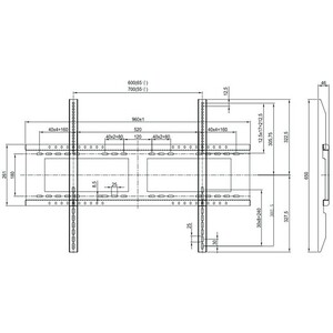 фото Подставка viewsonic vb-wmk-001 for ifp00 50/60 (vb-wmk-001)