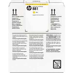 Картридж HP 881 5-Ltr Yellow Latex (CR333A) чистящий картридж hp 831 latex maintenance cz681a