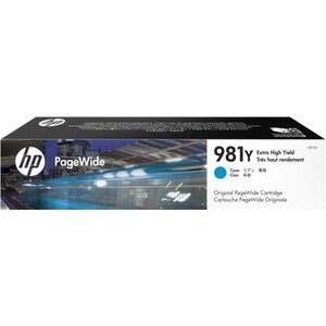 Картридж HP 981Y Cyan Original PageWide (L0R13A) картридж pantum ctl 1100hc cyan для cp1100 cm1100