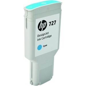 Картридж HP 727 300-ml Cyan DesignJet  (F9J76A) картридж hp 730 130 ml cyan designjet ink cartridge p2v62a