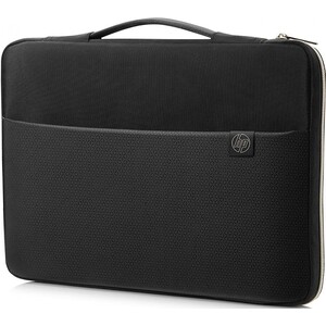 фото Чехол hp 17 blk-gold carry sleeve (3xd37aa)