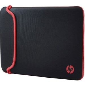 фото Чехол hp 15.6 blk-red chroma sleeve (v5c30aa)