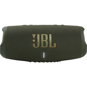 Портативная колонка JBL Charge 5 (JBLCHARGE5GRN) (стерео, 40Вт, Bluetooth, 20 ч) зеленый портативная колонка jbl charge 5 jblcharge5gry стерео 40вт bluetooth 20 ч серый