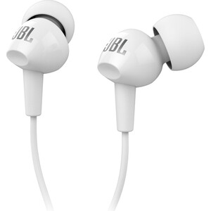 фото Наушники jbl c100 белый (jblc100siuwht)