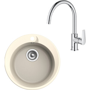 Смеситель для кухни grohe bauedge хром 31367001