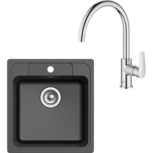 Смеситель для кухни grohe bauedge хром 31367001