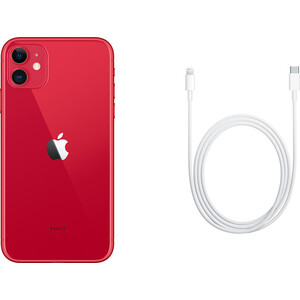 фото Смартфон apple iphone 11, 256gb, red (mhdr3ru/a)