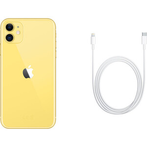 фото Смартфон apple iphone 11, 256gb,yellow (mhdt3ru/a)