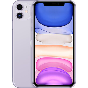 фото Смартфон apple iphone 11, 256gb, purple (mhdu3ru/a)