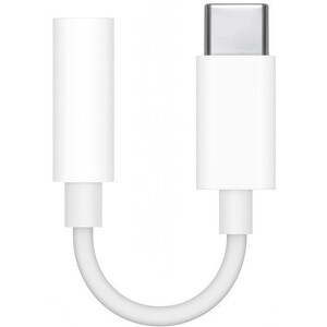 Адаптер Apple USB-C to 3.5 мм (MU7E2ZM/A) USB-C to 3.5 мм (MU7E2ZM/A) - фото 1